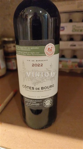 Burdeos Côtes-de-bourg Côtes de Bourg 2022