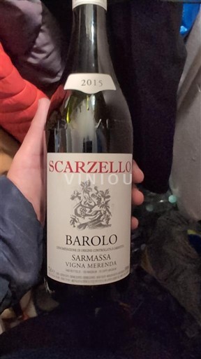 Piemonte Barolo Scarzello Sarmassa Vigna Merenda 2015