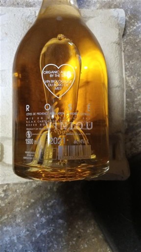 Wijnen Rosé sec Organic by the Sea Château Berne 2021 Frankrijk Provence Côtes de Provence AOC