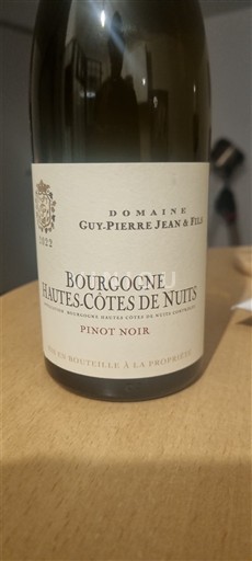 Burgundsko Hautes Côtes de Nuits Domaine Guy-Pierre Jean & Fils 2022