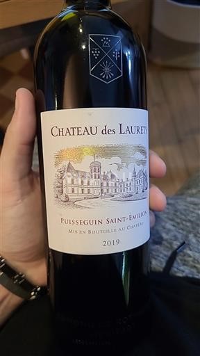 Bordeaux Puisseguin-saint-émilion Château S Laurets 2019