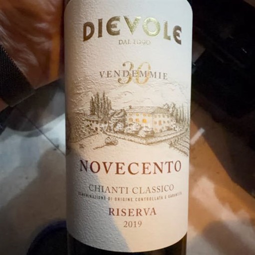 Toscana Chianti Classico Dievole Novecento 2019