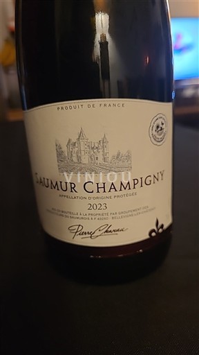 Loiren laakso Saumur-champigny Pierre Chauveau 2023
