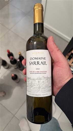 Linguadoca e Rossiglione Città di Carcassonne Domaine Sarrail 2021