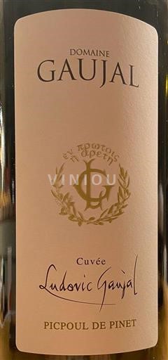 Vina Blanc sec Ludovic Gaujál Domaine Gaujál 2024 Francija Langvedok Picpoul-de-Pinet AOC