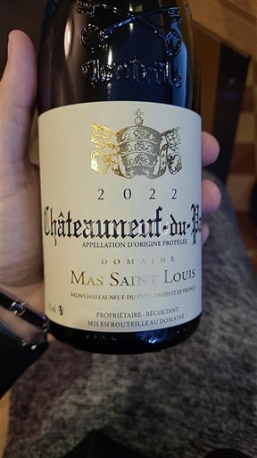 Rhônevallei Châteauneuf-du-Pape Mas Sainte Louis 2022