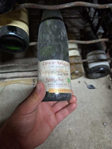 Vin Blanc sec Tradition Clos St Apolline 2014 France Alsace Vin de France
