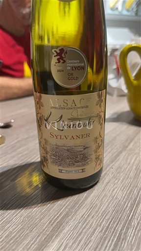 Vin Blanc sec Kleinbuhr Non millésimé France Alsace Vin de France