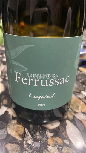 Languedoc et Roussillon Cévennes Domaine Ferrussac l'esquirol 2024