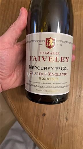 Borgogna Mercurey Premier Cru Domaine Faiveley Mercurey 1er Cru Clos des Myglands Monopole 2020