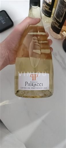 Wijnen Blanc sec Domaine Pieracci 2024 Frankrijk Provence Côtes de Provence AOC