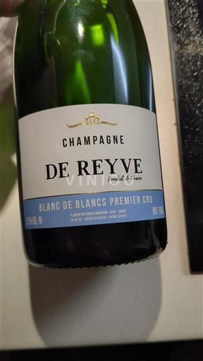 Champagne Premier Cru De Reyve Blanc de Blancs Premier Cru Niet-geïntegreerd