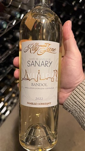 Provenza Bandol Domaine Ray Jane de la Ville de Sanary 2022