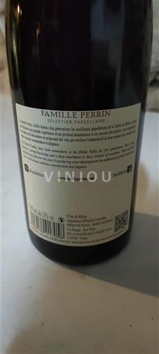 Vallée du Rhône Côtes-du-rhône Famille Perrin Sélection Parcellaire 2022