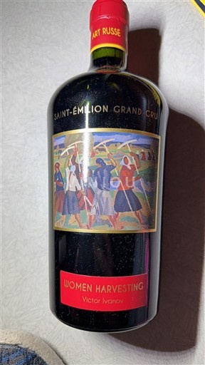 Bordeaux Saint-Émilion Grand Cru Grand Cru Art Russe Women Harvesting 2016