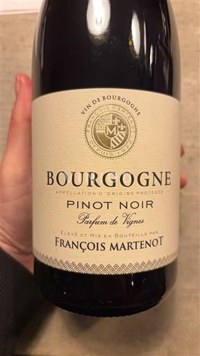 Burgundi Bourgogne François Martenot Parfum de Vignes Ei vuosikertaa