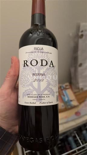 La Rioja Rioja Bodegas Roda Reserva 2018