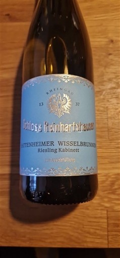 Rheingau Schloss Reinhartshausen Hattenheimer Wisselbrunnen Riesling Kabinett 2024