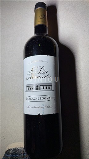 Bordeaux Pessac-Léognan Le Petit Manouède 2019