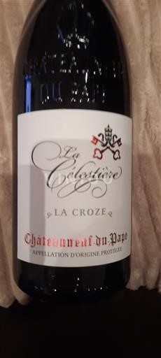 Vale do Ródano Châteauneuf-du-Pape La Celestière La Croze Não Sazonado