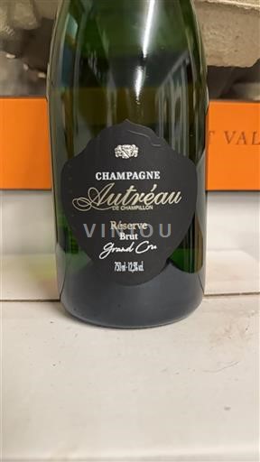 Champagne Grand Cru Autréau de Champillon Réserve Grand Cru Niet-geïntegreerd