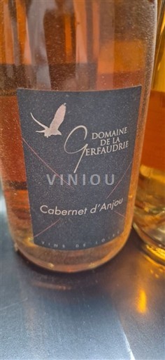Loirevallei Cabernet d'Anjou Domaine La Gerfaudrie Niet-geïntegreerd