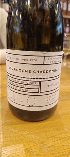 Bourgogne Bourgogne Chardonnay Clément Baraut 2021