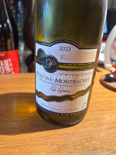 Burgundi Puligny-montrachet Domaine Pascal Prunier Les Levrons 2023
