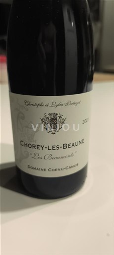 Burgundija Chorey-lès-Beaune Domaine Cornu-Camus Les Beaumonts 2021