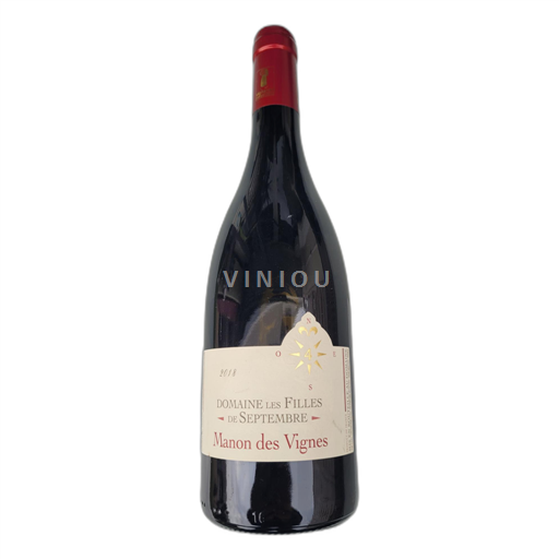 Languedoc-Roussillon Côtes de Thongue Domaine les filles de septembre Manon des vignes 2018