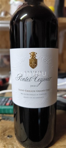 Bordeaux Saint-Émilion Grand Cru Grand Cru Château Pontet Ceyssier 2021