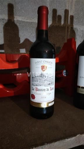 Bordeaux Saint-Émilion La Passion de Lino 2014 2014