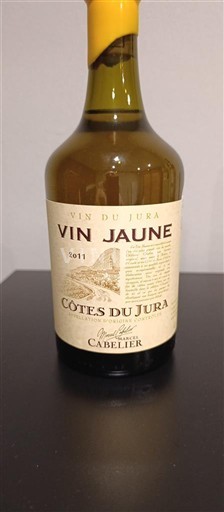 Jura Côtes-du-Jura Caveau Cabelier Vin Jaune 2011