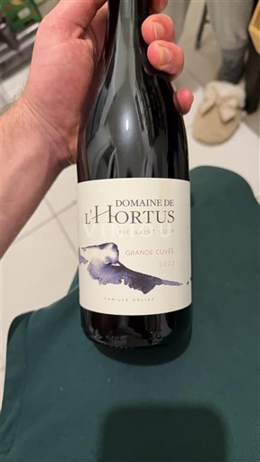 Languedoc Pic-saint-loup Domaine L'Hortus Grande 2020