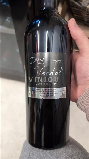 Bordéus Antique 1555 P'tit Verdot 2020