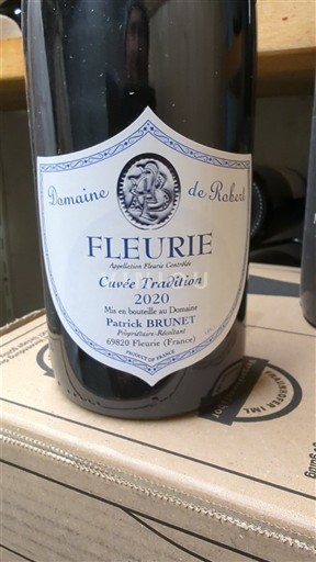 Beaujolais Fleurie Domaine Robert Tradition 2020