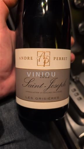 Vallée du Rhône Saint-Joseph André Perret Les Grisières 2022