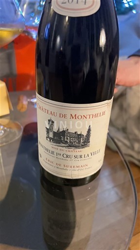 Burgundy Monthélie Premier Cru Château Monthelie Monthelie 1er Cru Sur La Velle 2014