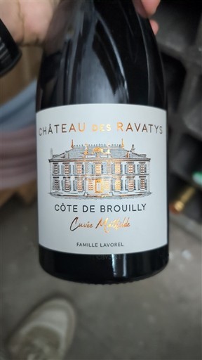 Beaujolais Côte-de-brouilly Domaine Des Ravatys Mathilde 2022
