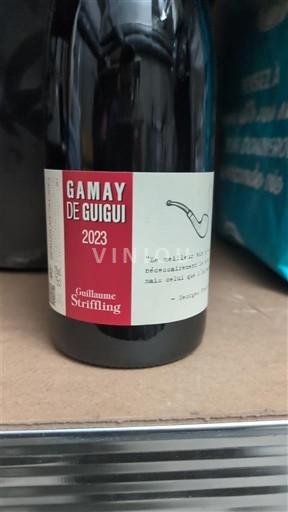 Beaujolais Guillaume Striffling Gamay de Guigui 2023