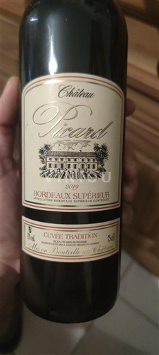 Burdeos Bordeaux superior Château Picard Tradition 2019
