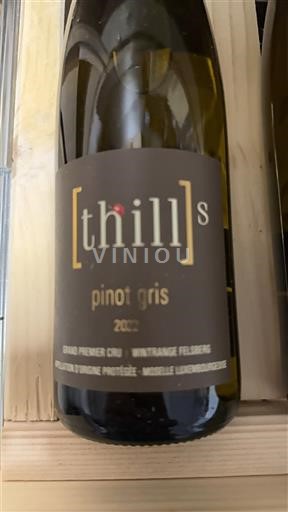 Moselle Luxembourg Không được chỉ định Grand Premier Cru Thill's 2022