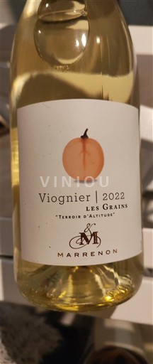 Provence, hạ lưu Rhône, Corse Địa Trung Hải Marrenon Les Grains Viognier 2022