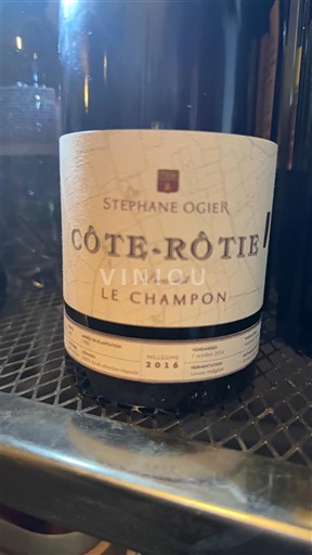 Rhône Valley Côte-Rôtie Stéphane Ogier Le Champon 2016