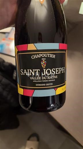 Rhône-dalen Saint-Joseph Chapoutier Domaine Gestin 2023