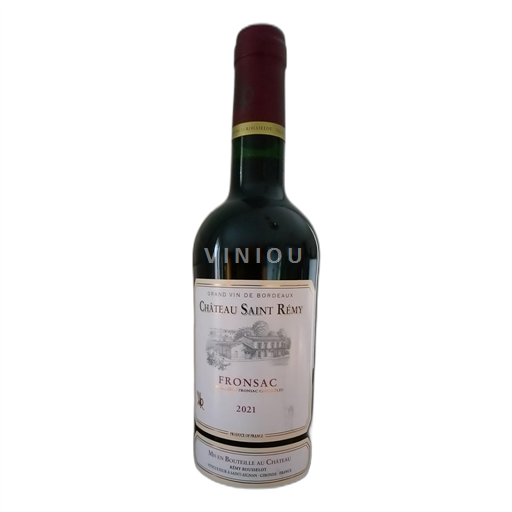 Bordeaux Fronsac Château Saint Rémy 2021