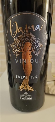 Pouilles Primitivo del Salento Cocconi Dama 2024