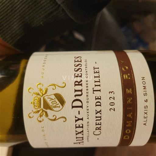 Bourgondië Auxey-Duresses Domaine Roy Creux de Tillet 2023