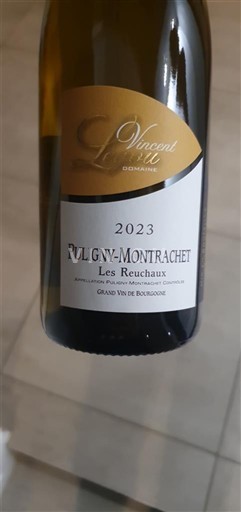 Burgundy Puligny-Montrachet Domaine Vincent Latour Les Reuchaux 2023