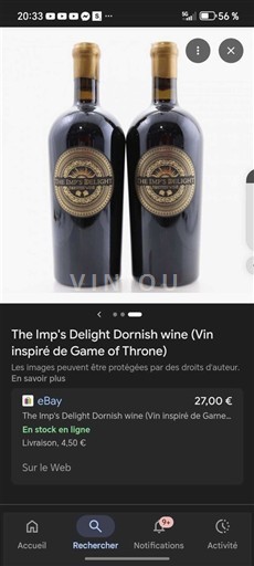 Viner Rouge sec The Imp's Delight Non millésimé Frankrike Languedoc AOC